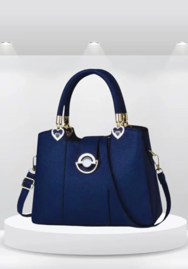 Premium Rexine Top-Handle Handbag - Image 4