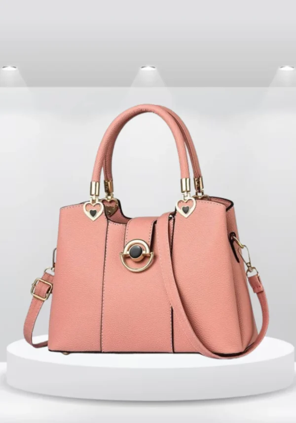 Premium Rexine Top-Handle Handbag