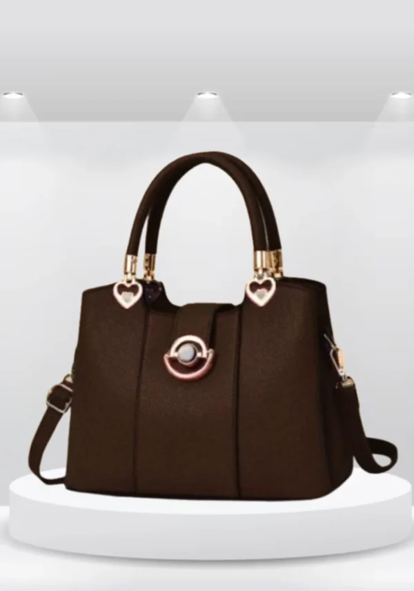 Premium Rexine Top-Handle Handbag - Image 2