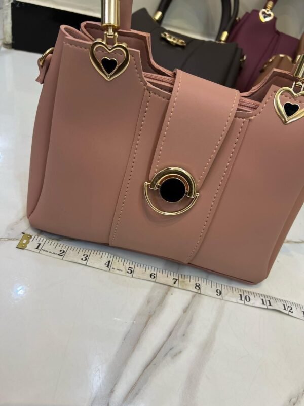 Premium Rexine Top-Handle Handbag - Image 6